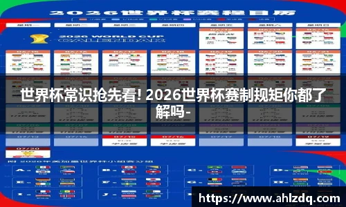 世界杯常识抢先看! 2026世界杯赛制规矩你都了解吗-